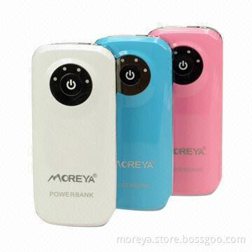 Smart and effective power bank, with capacity of 4,000mA and LED electric quantity show